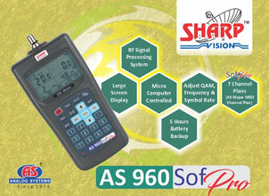 Sharp Vision AS 960 SofPro Digital Meter with lots of new feature for critical management of Network