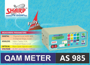Sharp Vision QAM METER AS 985 DB Meter
