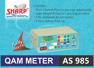 Sharp Vision QAM METER AS 985 DB Meter