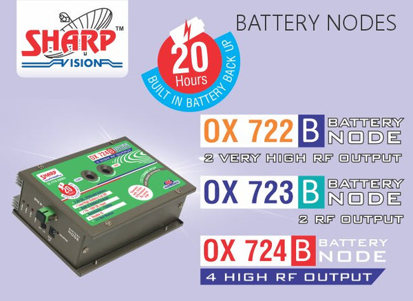 Sharp Vision Battery Node OX 722 B / OX 724 B