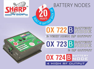 Sharp Vision Battery Node OX 722 B / OX 724 B