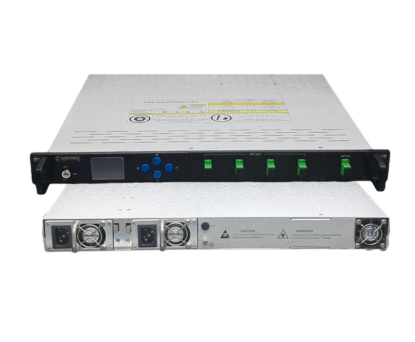 OPTRONIX CATV EDFA CE0419M 4X16dBm Dual SMPS & Dual Pump