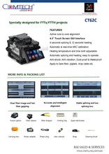 COMTECH CT 62 C  TUCH SCREEN Splicing Machine