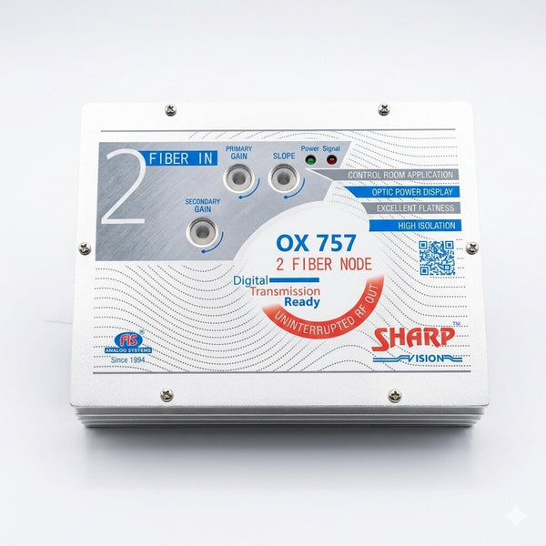 Sharp Vision 12 V 50 Hz AGC 757 2 Fiber Node