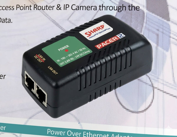 Sharp Vision PACER 2 Power Injector (PoE Adapter )