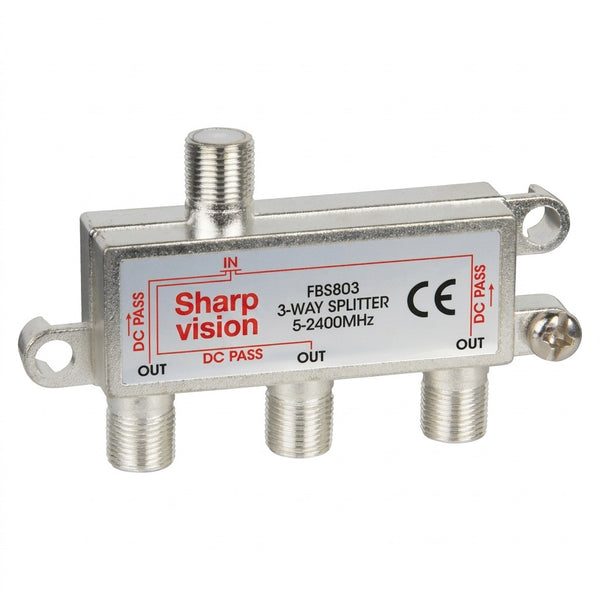 Sharp Vision Splitter 3 way Waterproof