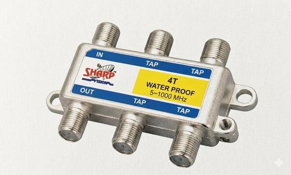 Sharp Vision Splitter 4 way Waterproof