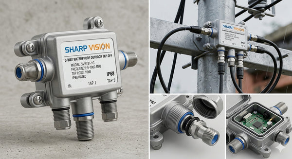 Sharp Vision 3 way Waterproof TAP OFF