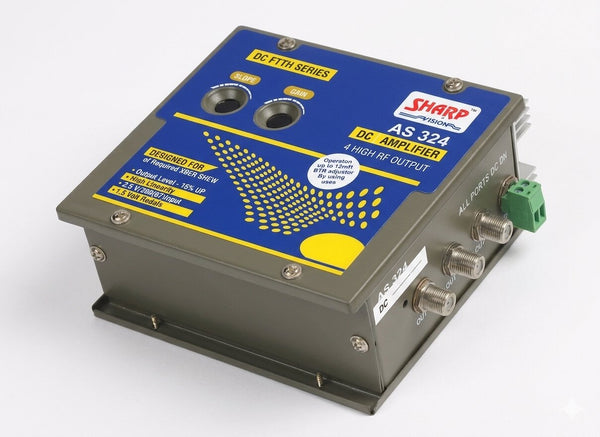 Sharp Vision DC AMPLIFIERS AS 324 - 4 HIGH RF OUT