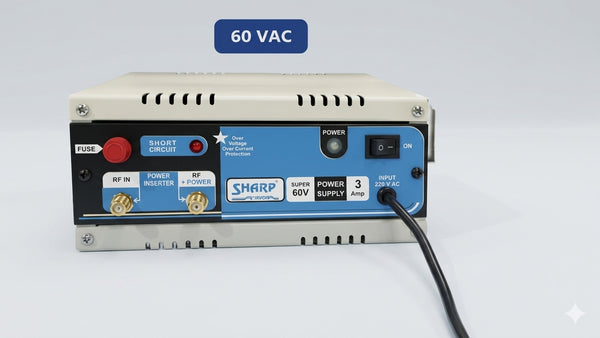 SHARP Super 60V Power Supply 10 Ampere