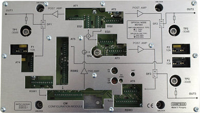 MO1003 1X3 SEGMENTABLE MODULAR OPTICAL NODE WITH REDUNDANCY OPTION