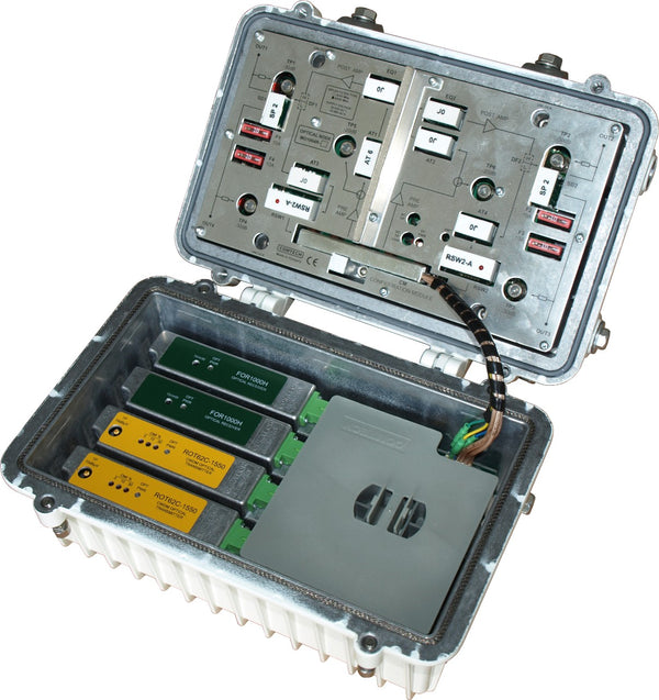 MO1004 2X2 SEGMENTABLE MODULAR OPTICAL NODE WITH REDUNDANCY OPTION