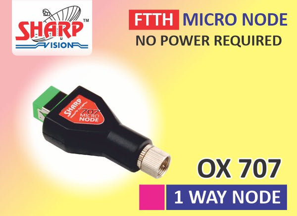 Sharpvision OX 707 - 1 Way MICRO NODE