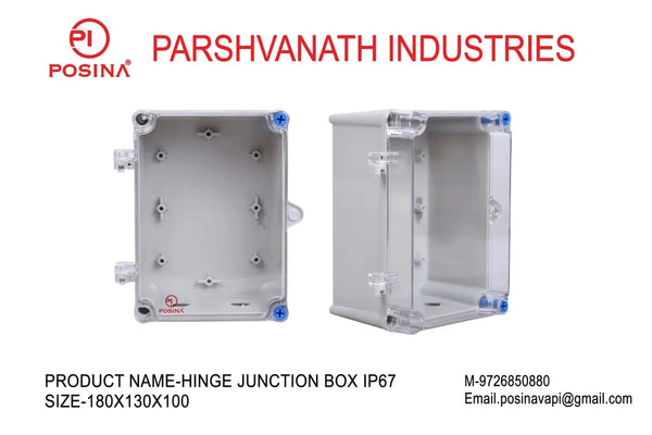 Rectangular 2 Way Electrical Junction Box