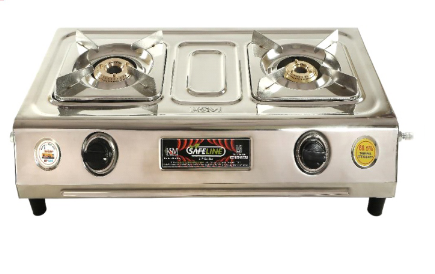 SAFELINE MS2-208  2 Burner Gas Stove