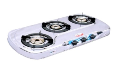 SAFELINE CLUB 3 - SAFARI CS 03- 3 Burner Gas Stove
