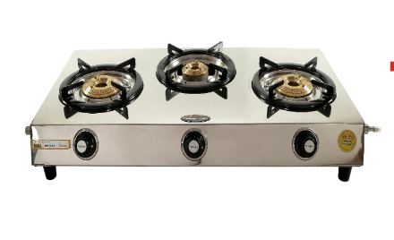 SAFELINE TRIPLE COOK CLASSIC 2 Burner Auto-ignition Gas Stove