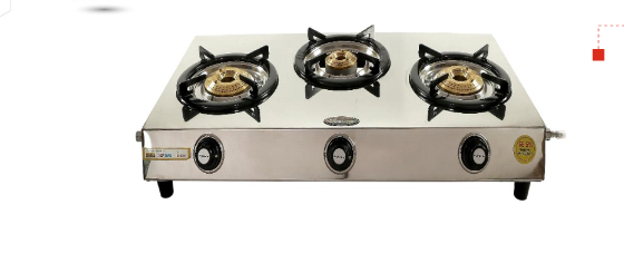 SAFELINE TRIPPLE COOK SUMO 18 GEJ - 3 Burner Auto-ignition gas stove