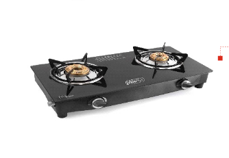 SAFELINE NANO BLACK 2B - 2 BURNER Auto-ignition gas stoves
