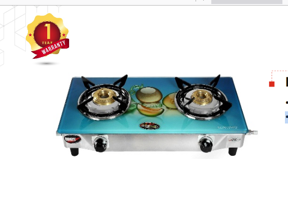 SAFELINE NANO DIGITAL 2B - 2 BURNER Auto-ignition gas stoves