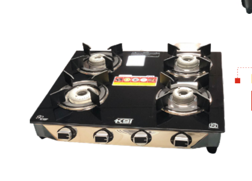 SAFELINE FORTUNER 4 BURNER Auto-ignition gas stoves