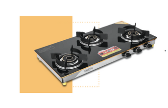 SAFELINE OLV- 3 3 BURNER GAS STOVE