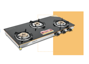 SAFELINE OLV- 4   3 BURNER Auto-ignition gas stoves