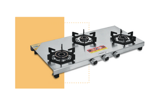 SAFELINE TDT - 2 3BURNER Auto-ignition gas stoves