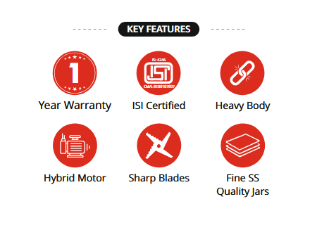 SAFELINE MIXER MAGIC 3 JAR 550 WATT