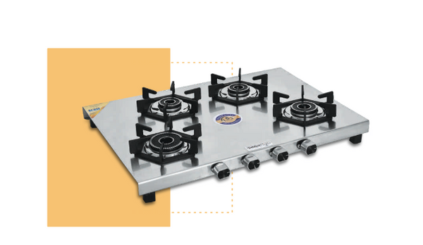 SAFELINE TDT -8 4 BURNER Auto-ignition gas stoves