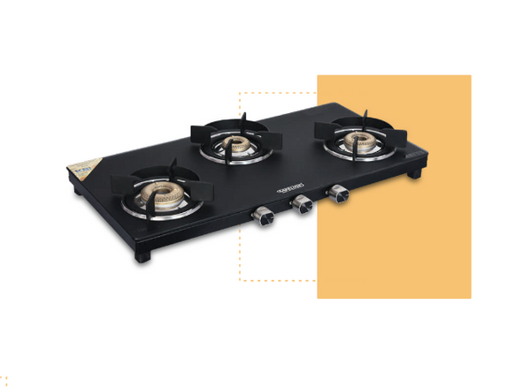 SAFELINE UBN -1 3 BURNER Auto-ignition gas stoves
