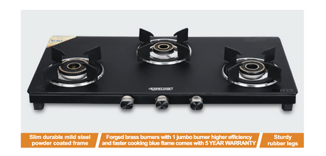 SAFELINE UBN -7 3 BURNER Auto-ignition gas stoves