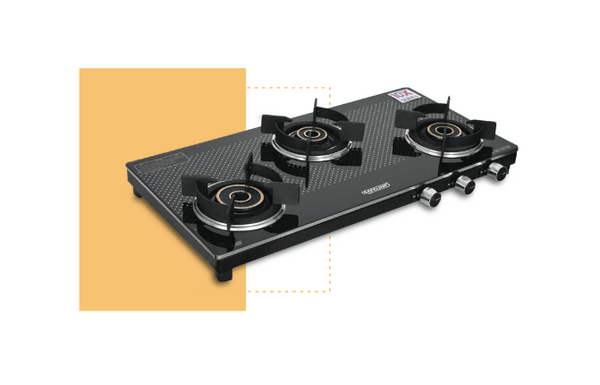 SAFELINE NX-2 3BURNER Auto-ignition gas stoves