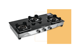 SAFELINE NX-3 3BURNER GAS STOVE