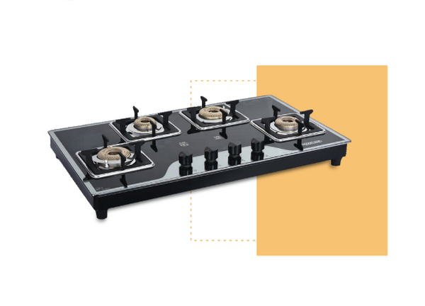 SAFELINE IPRL -2 4BURNER Auto-ignition gas stoves