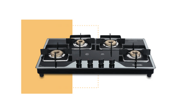 SAFELINE IPRL -3 4BURNER Auto-ignition gas stoves