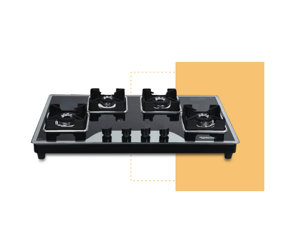 SAFELINE IPRL -4 4BURNER Auto-ignition gas stoves