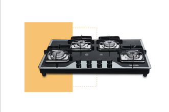 SAFELINE IPRL -5 4BURNER Auto-ignition gas stoves