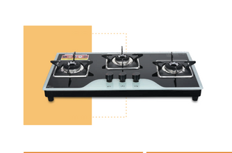 SAFELINE IPRL -9 3 BURNER Auto-ignition gas stoves