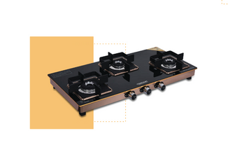 SAFELINE CRTR -3 3BURNER Auto-ignition gas stoves