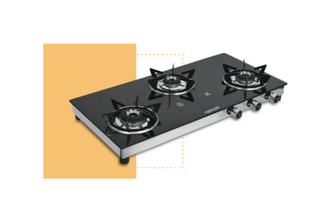SAFELINE CNTR-2 3 BURNER Auto-ignition gas stoves