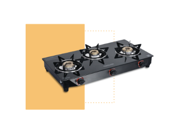 SAFELINE CRTL -1 3BURNER Auto-ignition gas stoves