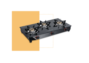 SAFELINE CRTL -1 3BURNER Auto-ignition gas stoves