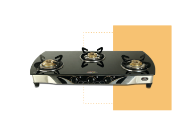 SAFELINE ELGN-2  3BURNER Auto-ignition gas stoves