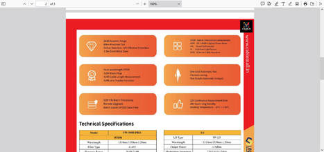 Uniway 500h PRO OTDR