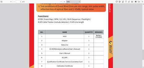 Uniway 500h PRO OTDR