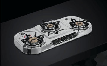 SAFELINE OPL 6 - 3BURNER Auto-ignition gas stoves