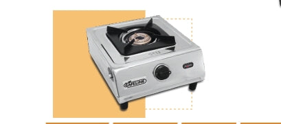 SAFELINE RTRO 6 - 1 BURNER Auto-ignition gas stoves