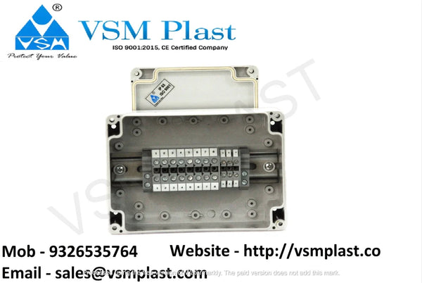 Square 12 Way Electrical Junction Box