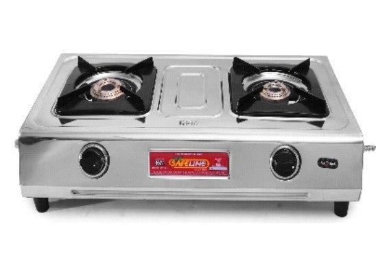 SAFELINE  SUPER SUPREME 204S - 2 Burner Gas Stove